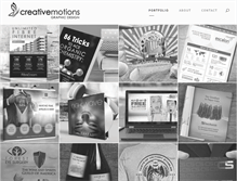 Tablet Screenshot of creativemotions.com